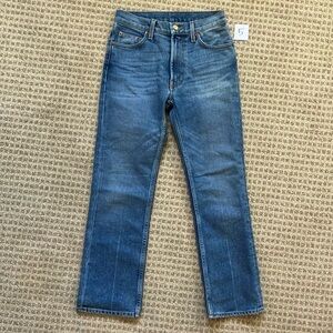 #5 B SIDES Blue Louis Straight-Leg Jeans in Tate Wash 25